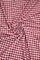 1 Yard Burgundy 1/8″ Gingham Checkered Poly Cotton Fabric Lightweight Non-Stretch 58/59 Inch Wide